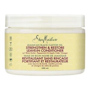 Shea Moisture Jamaican Black Castor Oil Strengthen Restore Leave in Conditioner
